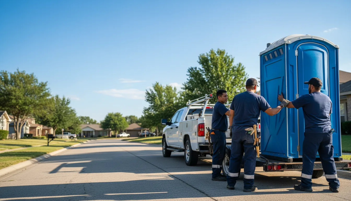 Portable Toilet Rental in Iowa Park, TX near me